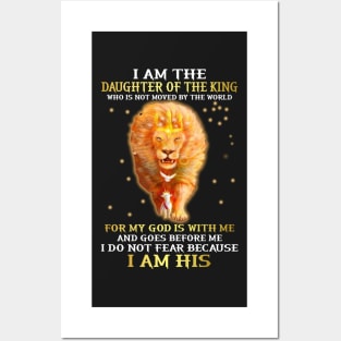 I am the daughter of the king Who is not moved by the world Posters and Art